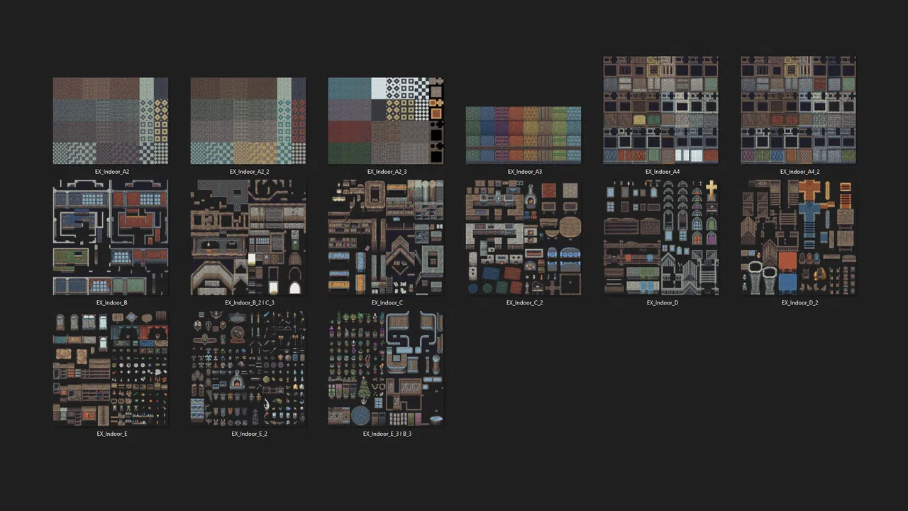 RPG Maker MZ - EX Graphic Base Set Indoor Screenshot 5