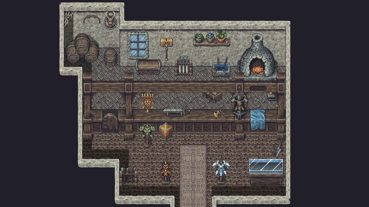 RPG Maker MZ - EX Graphic Base Set Indoor Screenshot 1