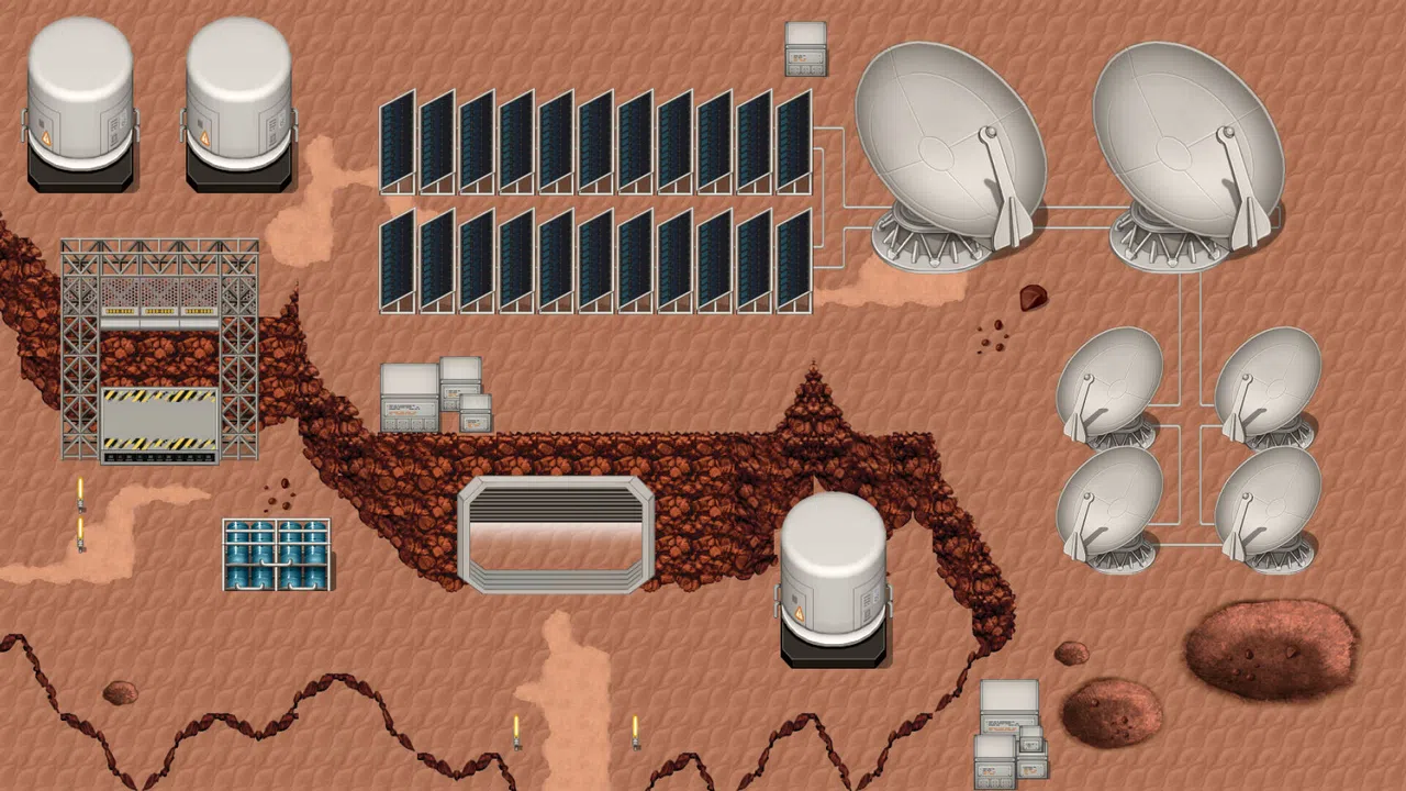 RPG Maker MZ - KR Mars Colony Tileset Screenshot 2