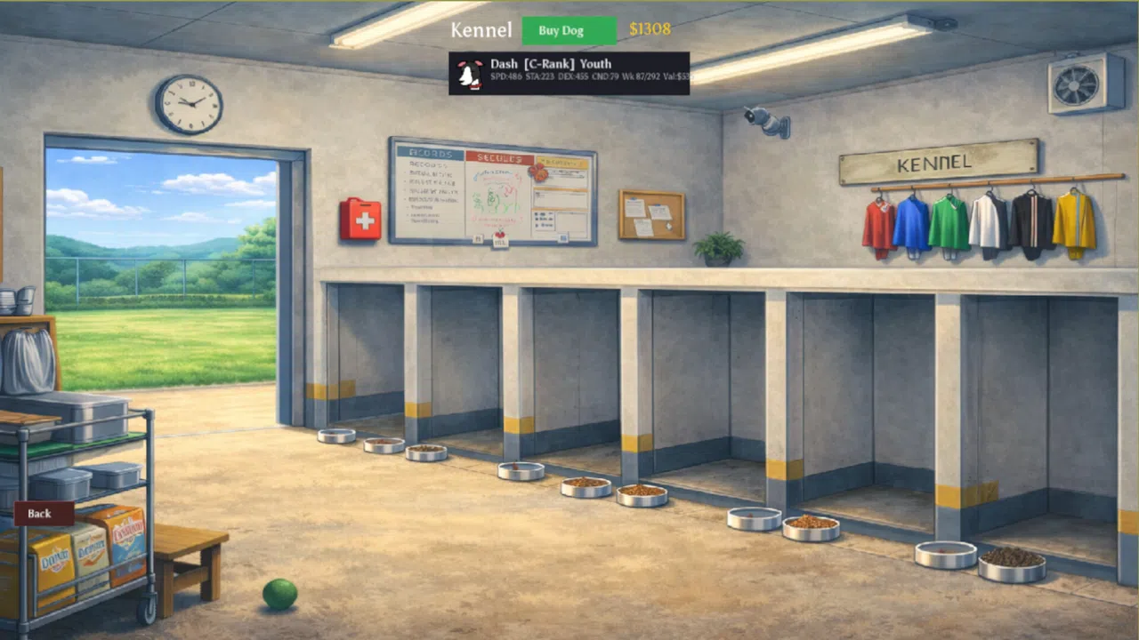 Canine Derby Manager Demo Screenshot 2