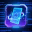 Holographic icon