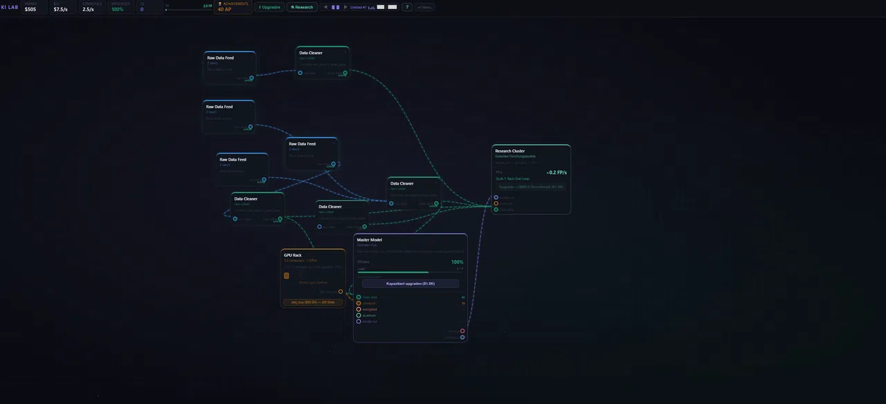 KI Lab — Neural Pipeline Simulator Screenshot 3