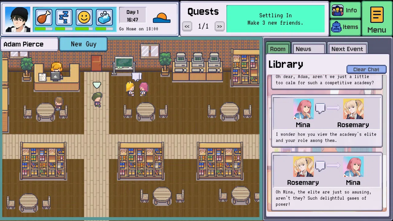 AI School Simulator Screenshot 1