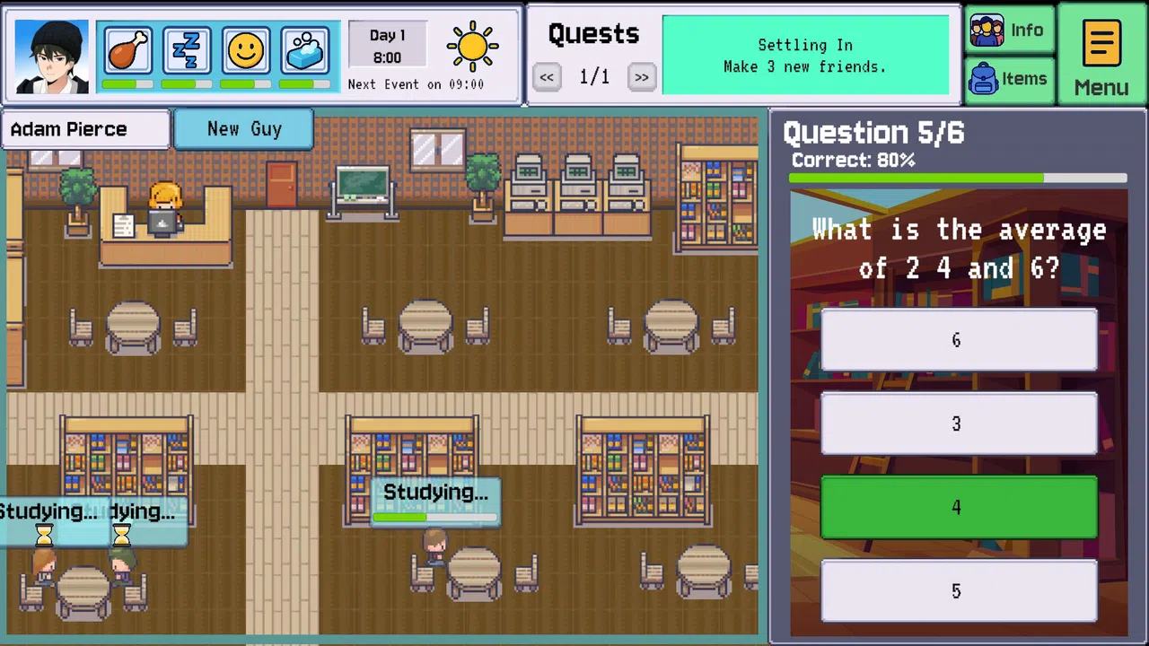 AI School Simulator Screenshot 2