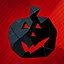 Pumpkin spiced SUPERHOT icon