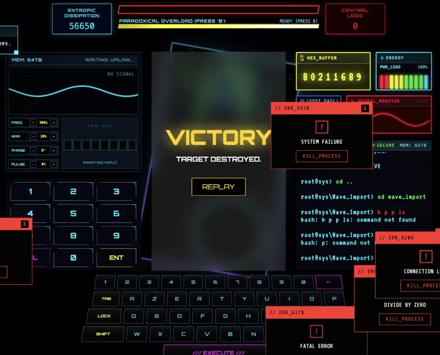 NEON BLOCK Screenshot 1