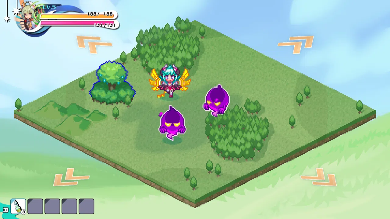 Kingdom's Return - "Azure Striker Gunvolt" Crossover Character Skin Screenshot 2