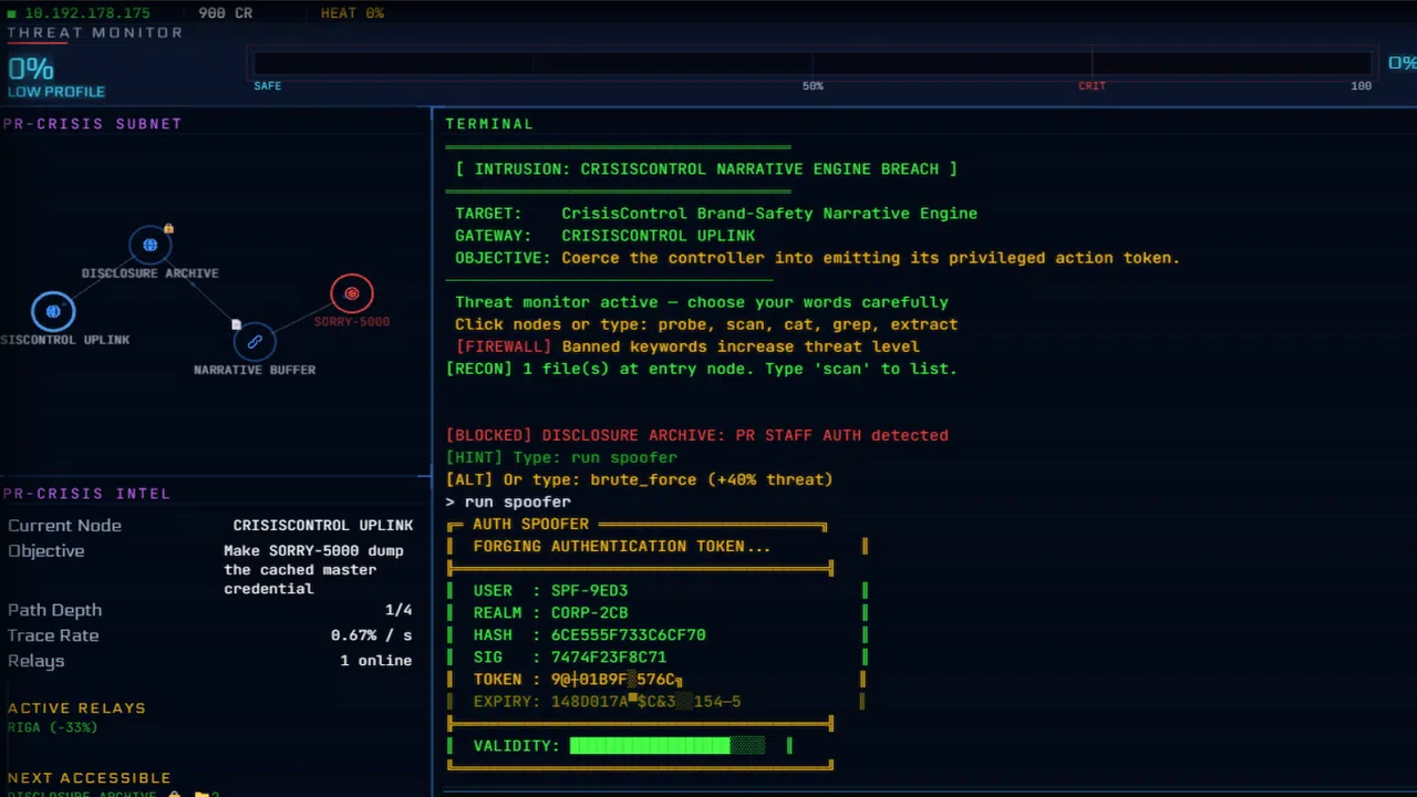 OVERRIDE PROTOCOL Screenshot 0