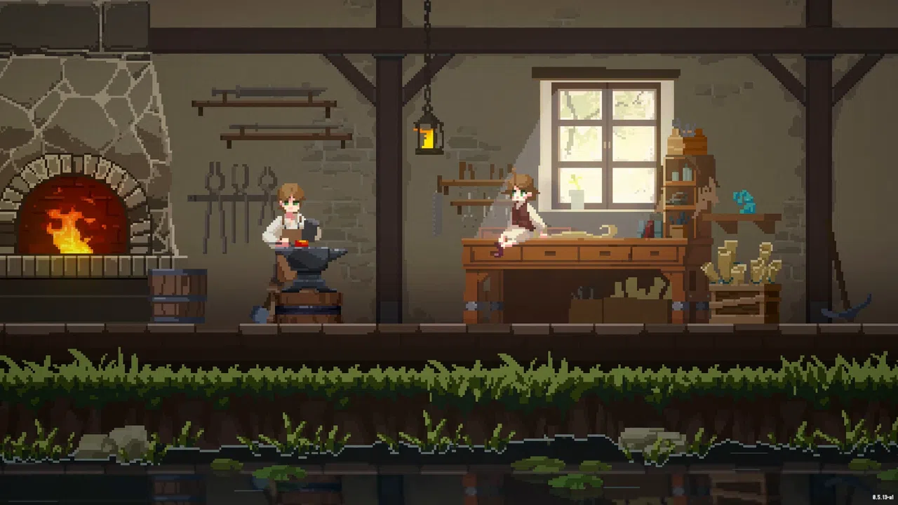 Tokatonton: One-Armed Blacksmith Demo Screenshot 7