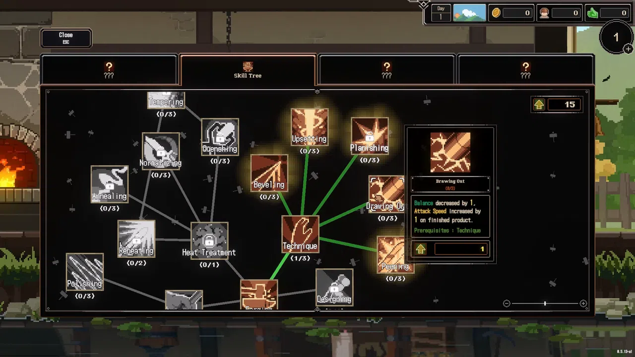 Tokatonton: One-Armed Blacksmith Demo Screenshot 3