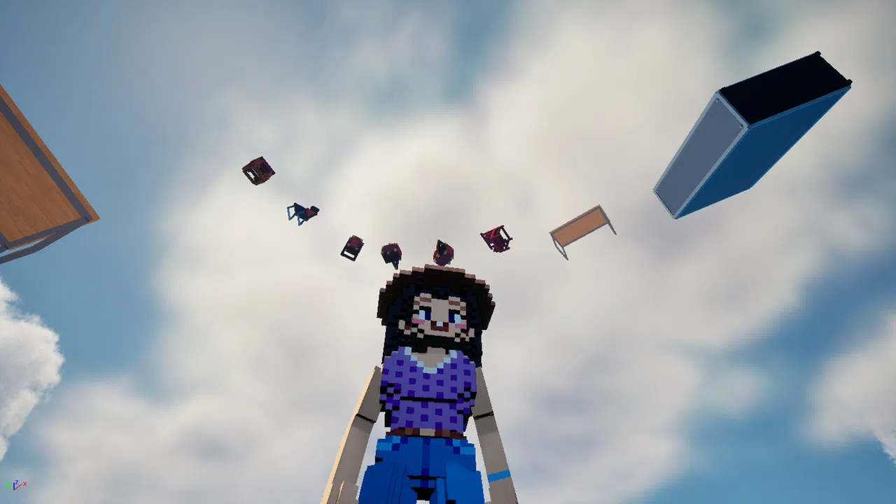 SKY LEAP PIXEL SKY Screenshot 1