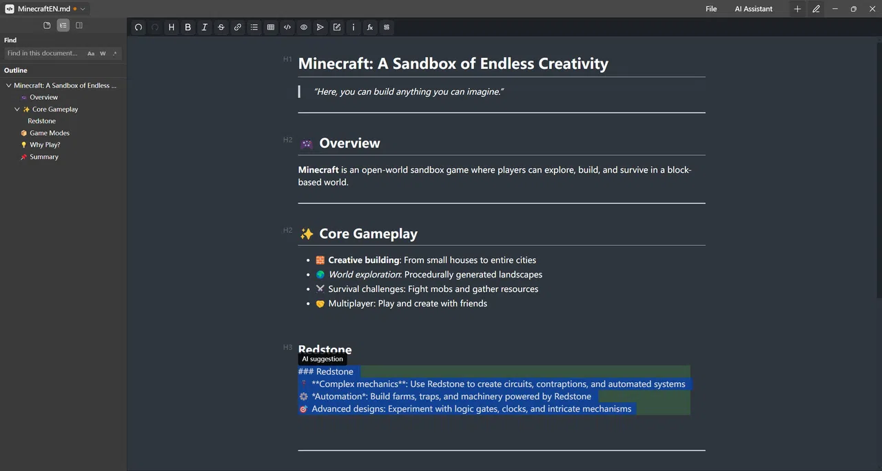 MetaDoc Screenshot 6