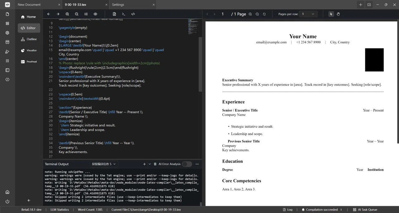 MetaDoc Screenshot 9