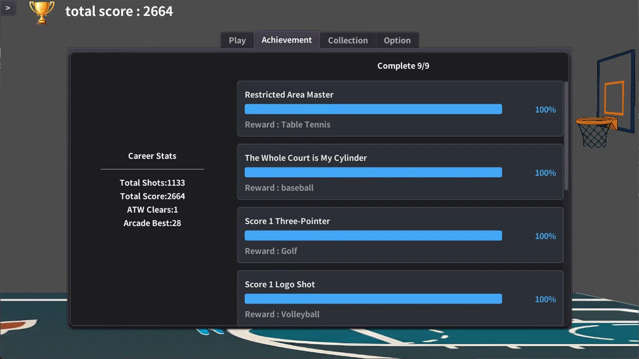 Swipe Swish Demo Screenshot 2