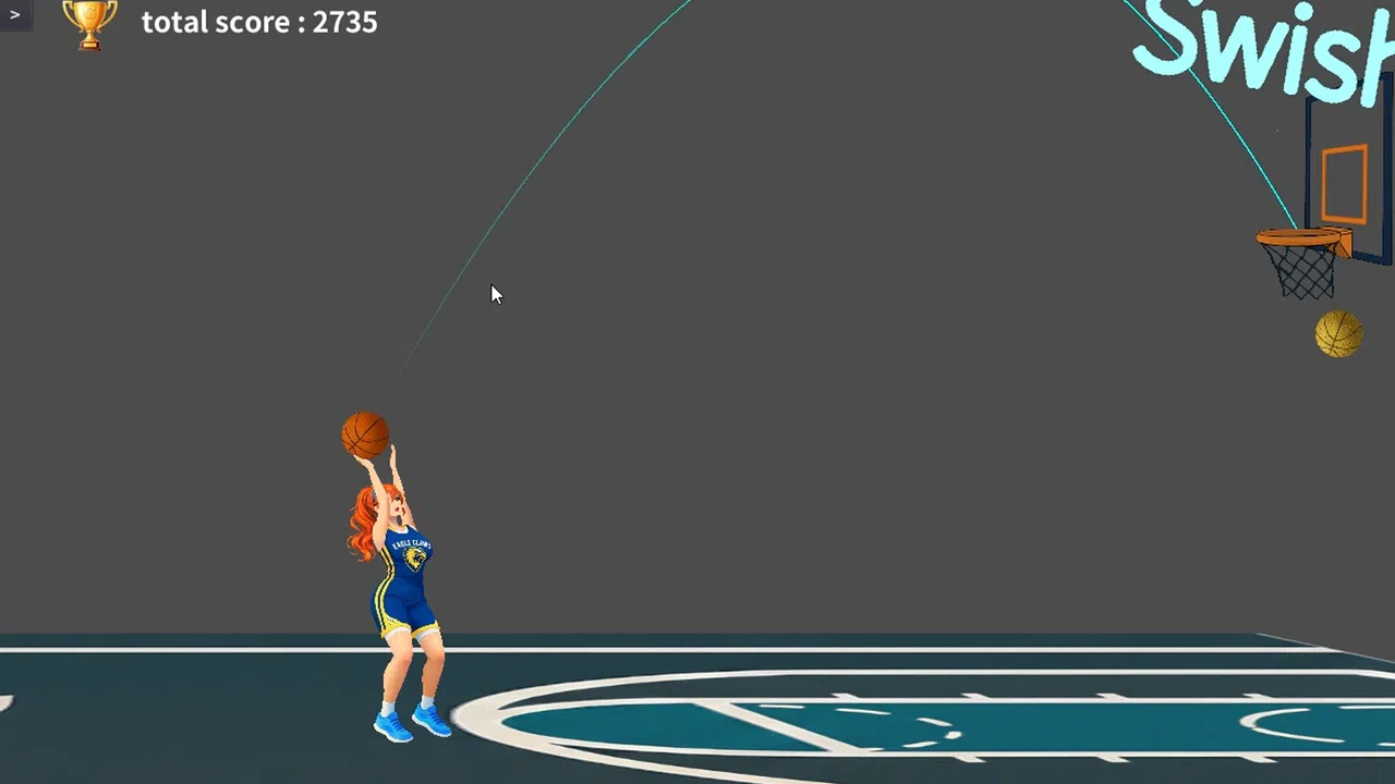 Swipe Swish Demo Screenshot 0