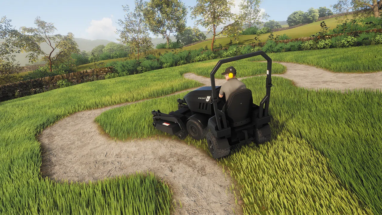 Lawn Mowing Simulator - Ancient Britain Screenshot 1