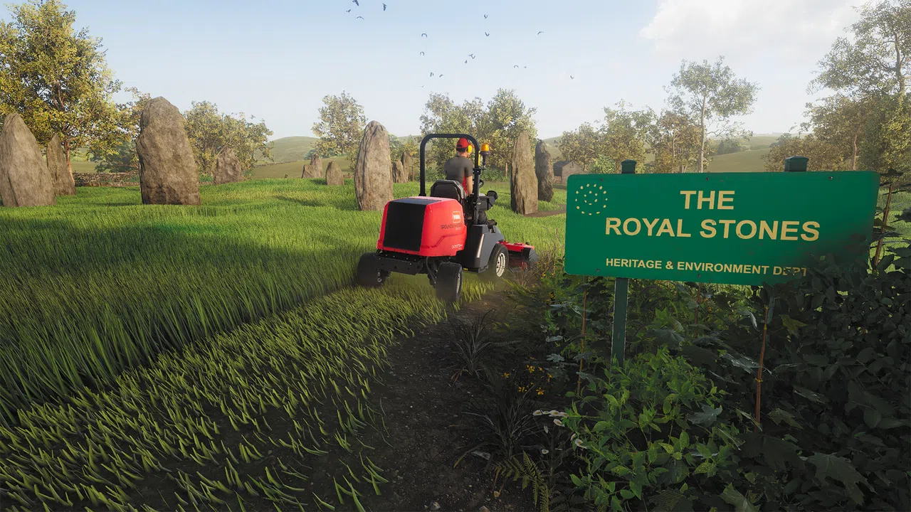Lawn Mowing Simulator - Ancient Britain Screenshot 3