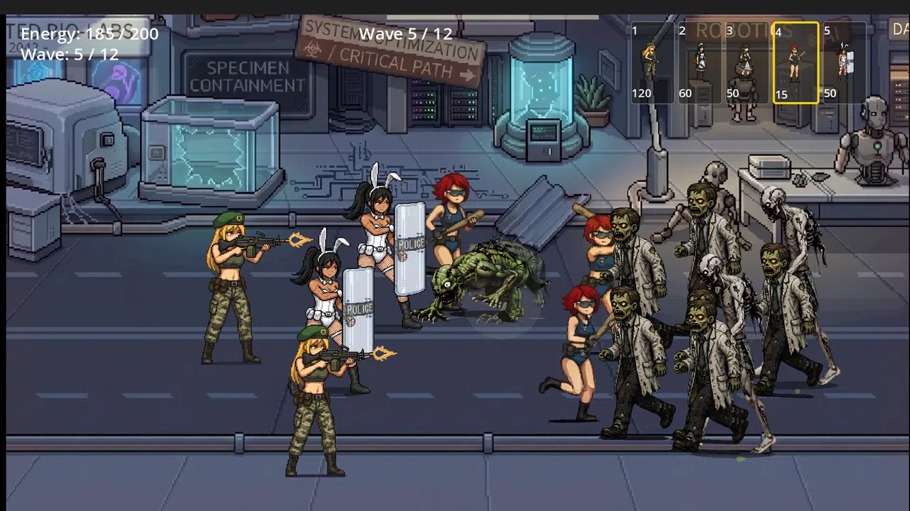 BULLET GIRL：ZOMBIE DEFENSE Screenshot 3