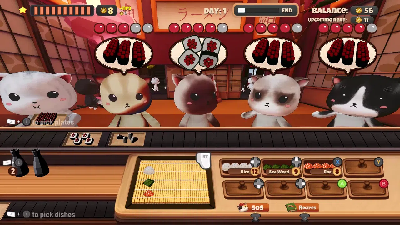 Cats and Sushi Screenshot 7