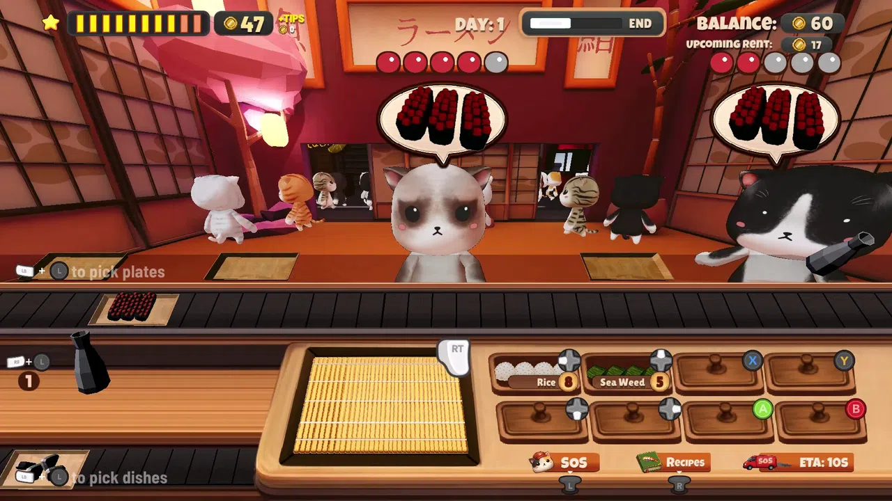 Cats and Sushi Screenshot 8