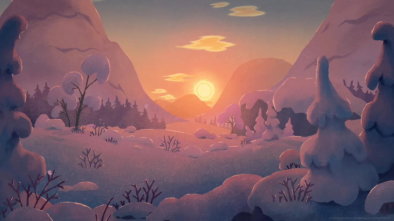 Moomintroll: Winter's Warmth - Wallpapers for PC & mobile Screenshot 4