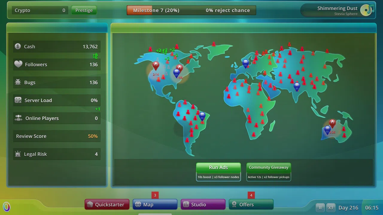 ScaMMO Screenshot 0
