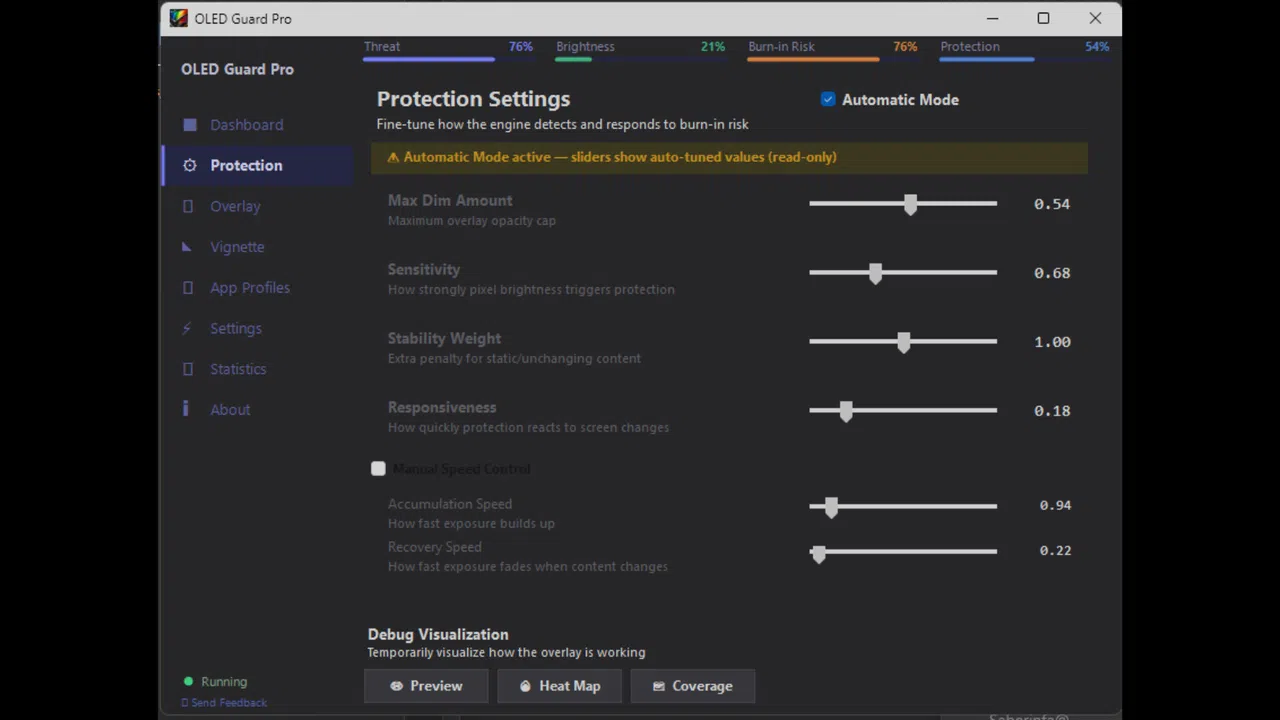 OLED Guard Pro Screenshot 1