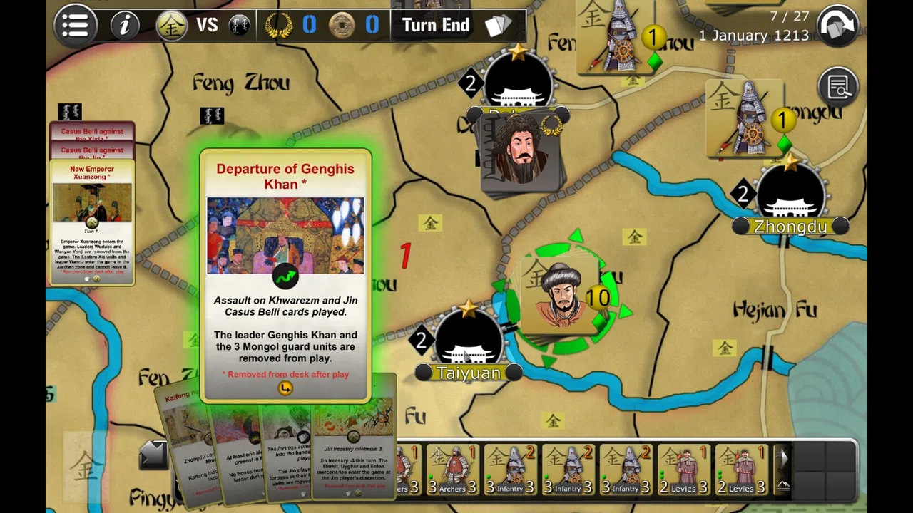 Wars Across the World: Genghis 1207 Screenshot 9
