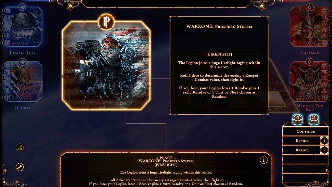 Talisman: The Horus Heresy - Prospero Screenshot 2