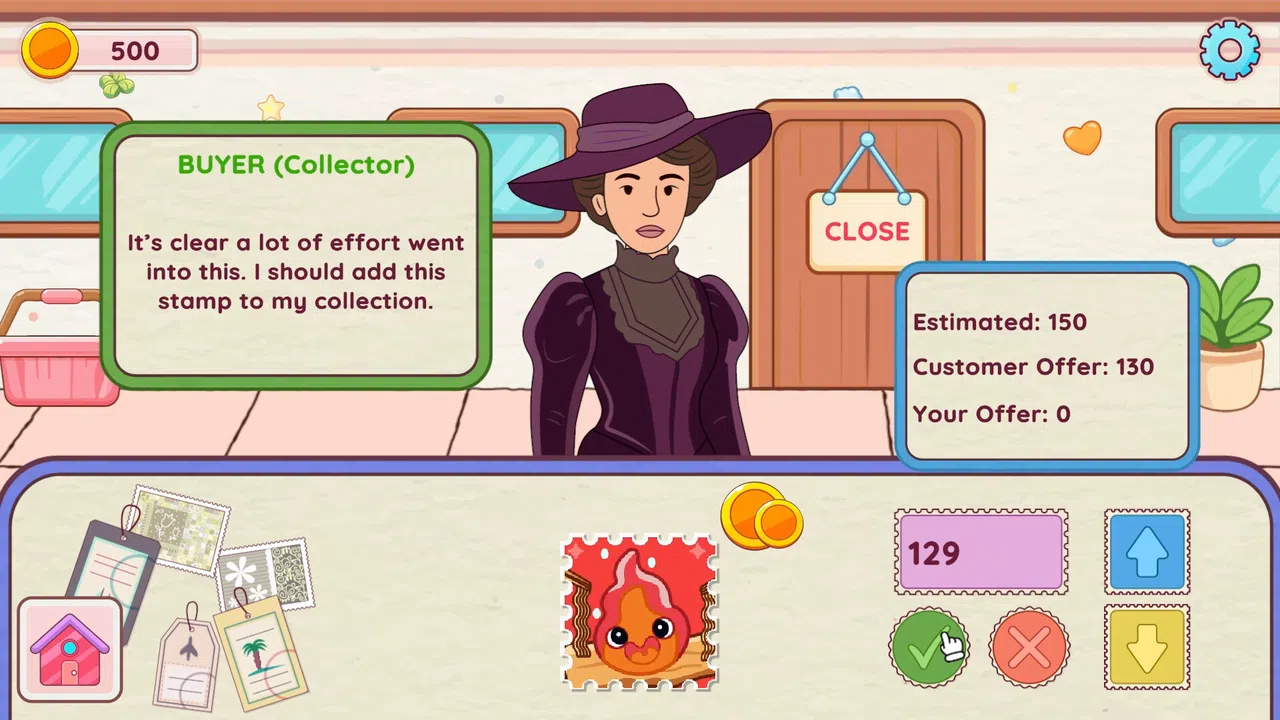 Stamp Collector Screenshot 2