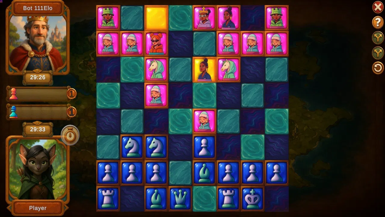 Choc Tactic 4 Chess Master - Cow Opening Screenshot 9