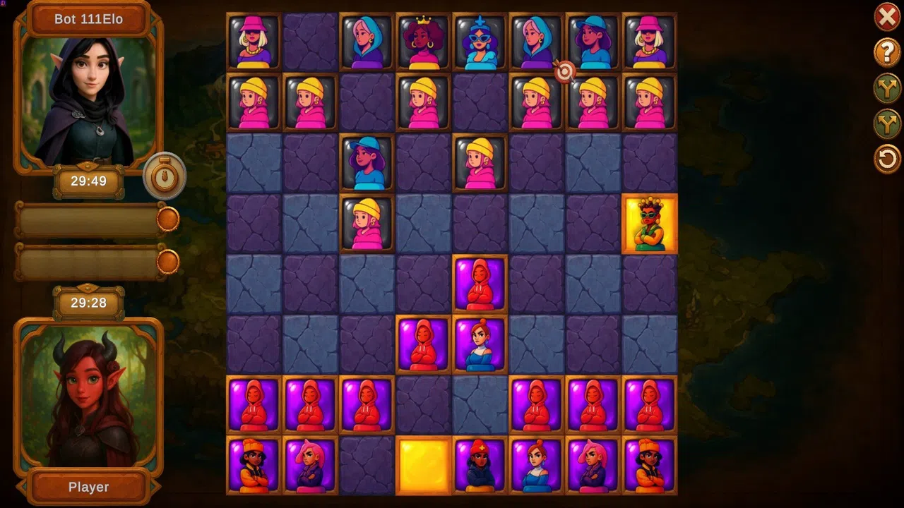 Choc Tactic 4 Chess Master - Cow Opening Screenshot 1