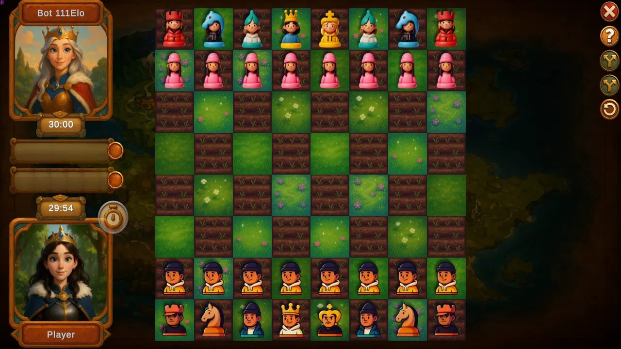 Choc Tactic 4 Chess Master - Cow Opening Screenshot 5
