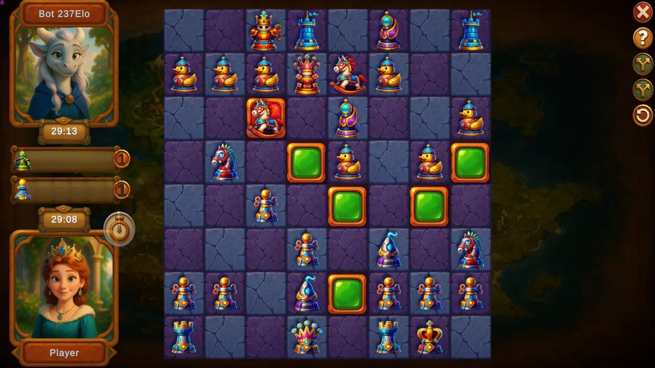 Choc Tactic 4 Chess Master - Gotham Park Screenshot 1