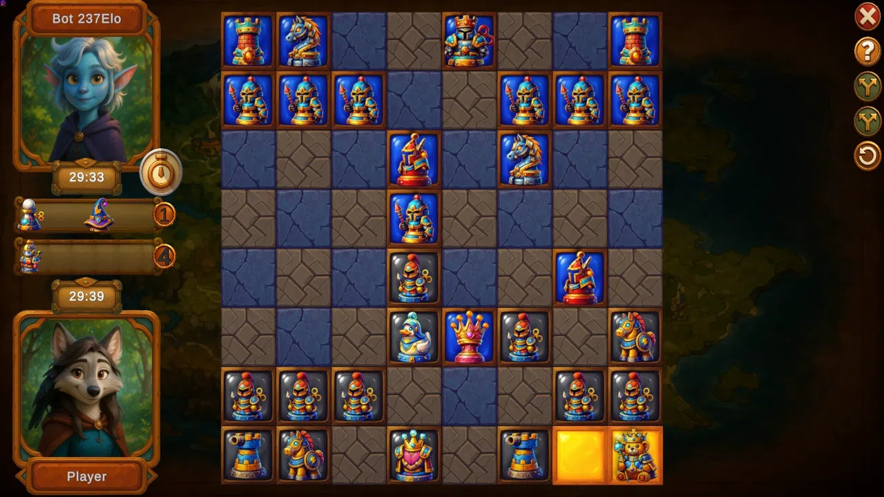 Choc Tactic 4 Chess Master - Gotham Park Screenshot 3