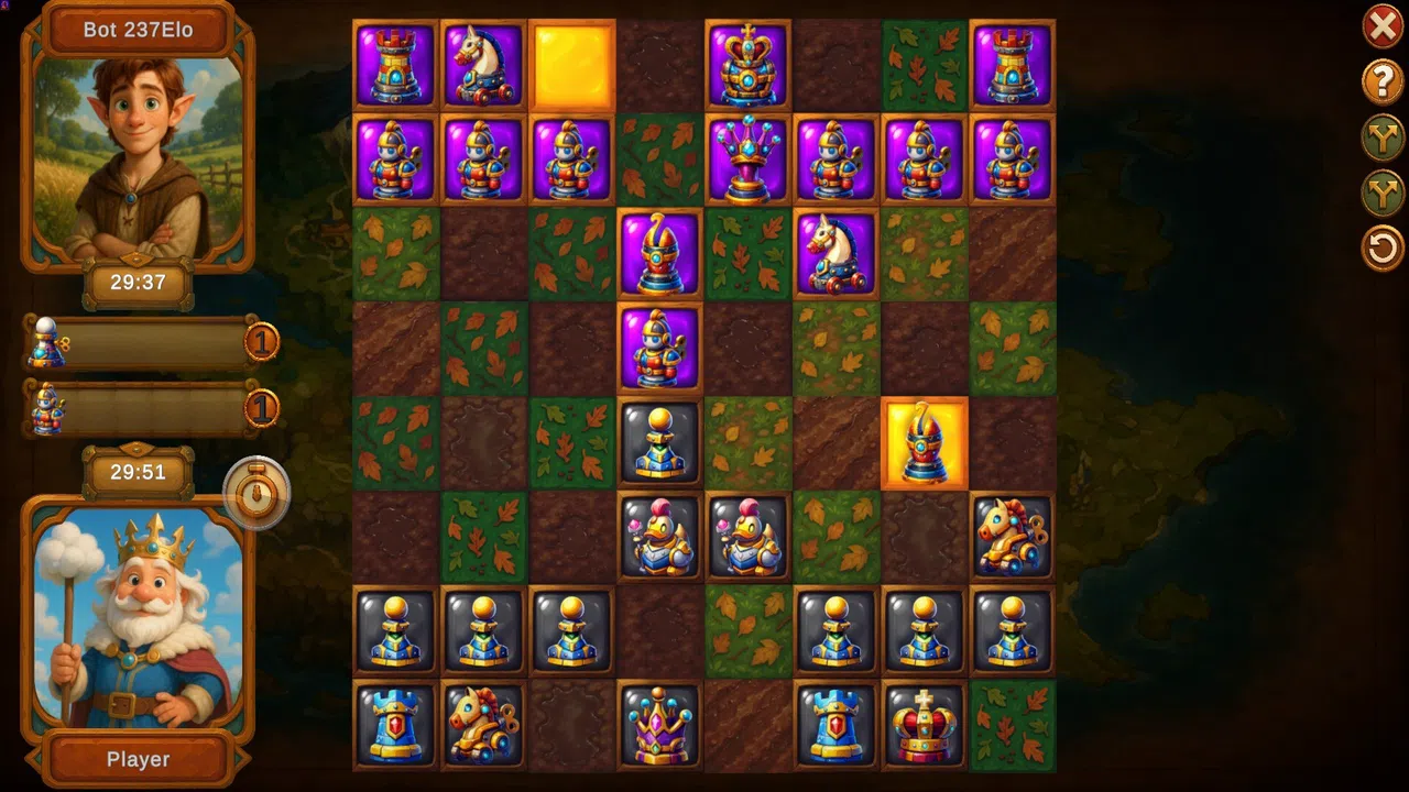 Choc Tactic 4 Chess Master - Gotham Park Screenshot 4