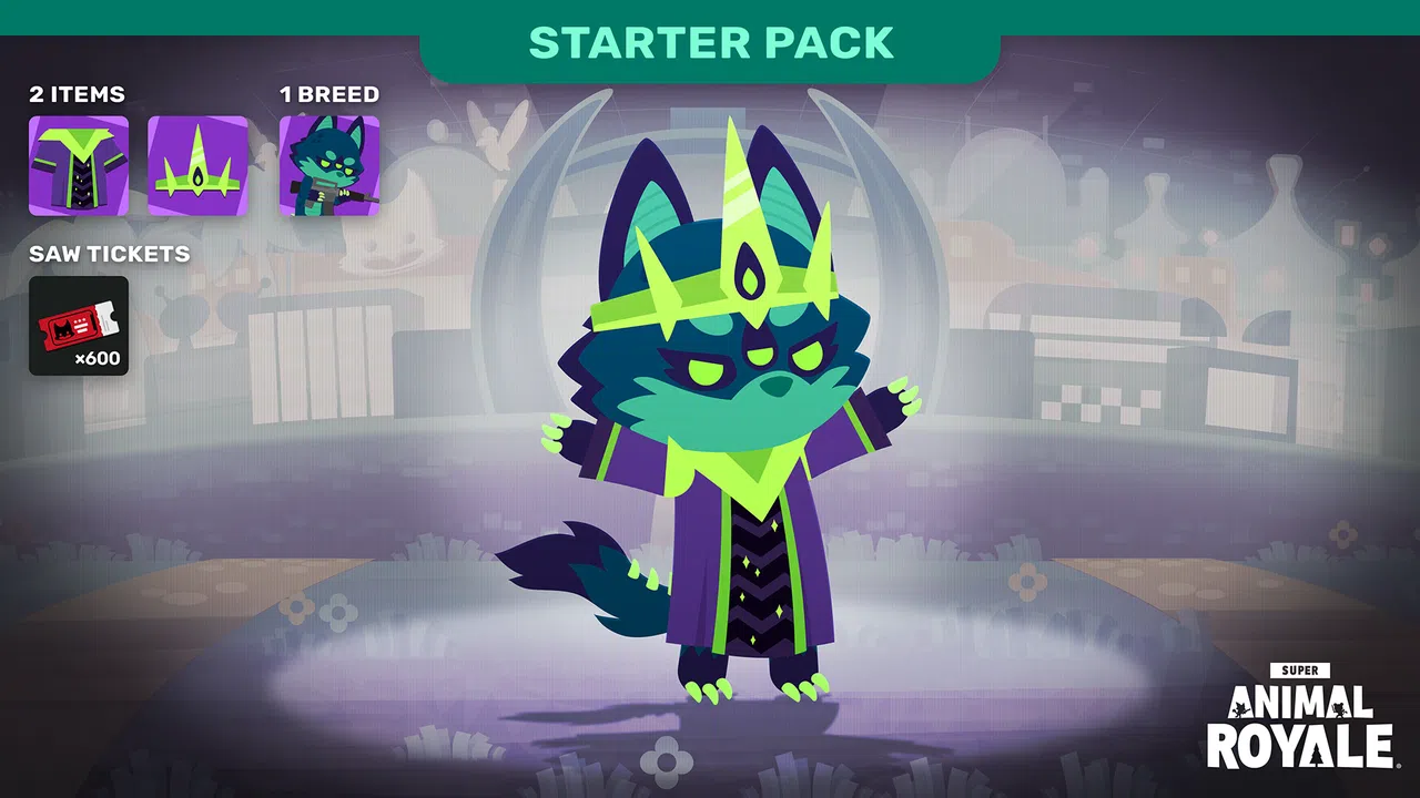 Super Animal Royale Alien Overlord Starter Pack Screenshot 0