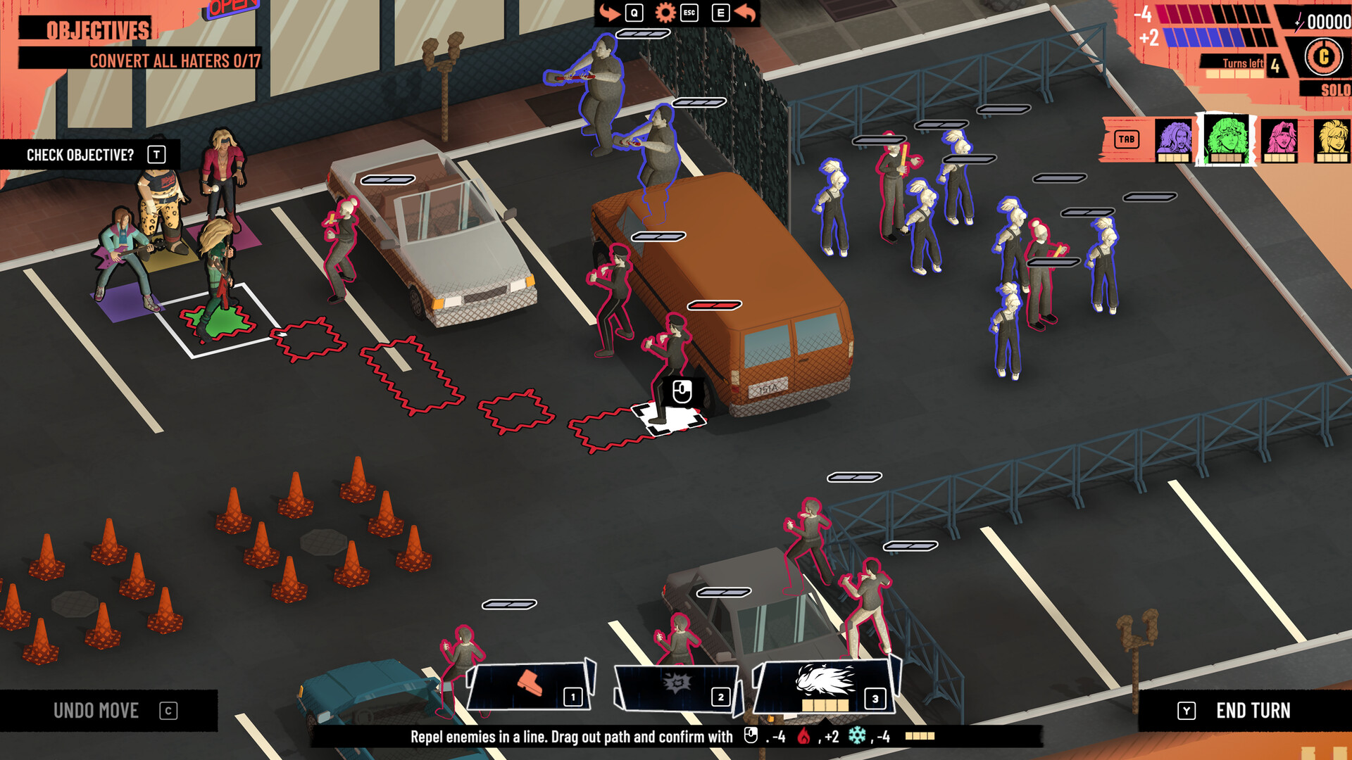 Tactichord: Glam Strategy Screenshot 0