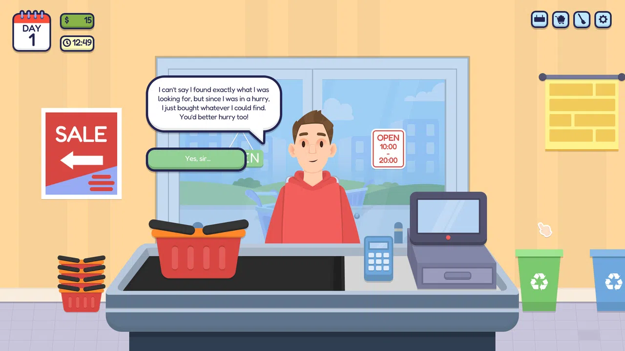 Cart by Cart: Supermarket Simulator Screenshot 0