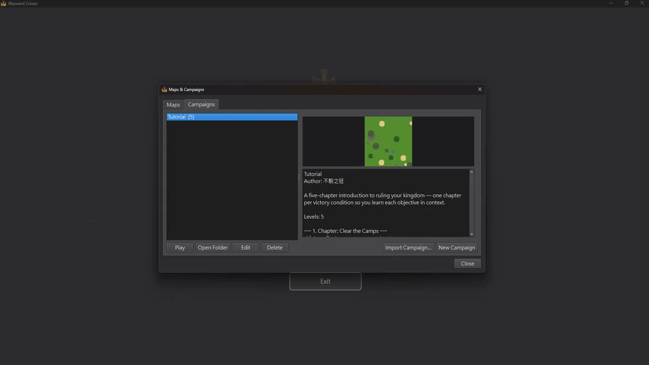 Wayward Crown Demo Screenshot 0