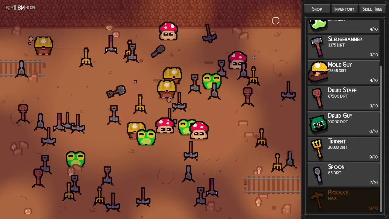 Dirt Clicker Screenshot 2