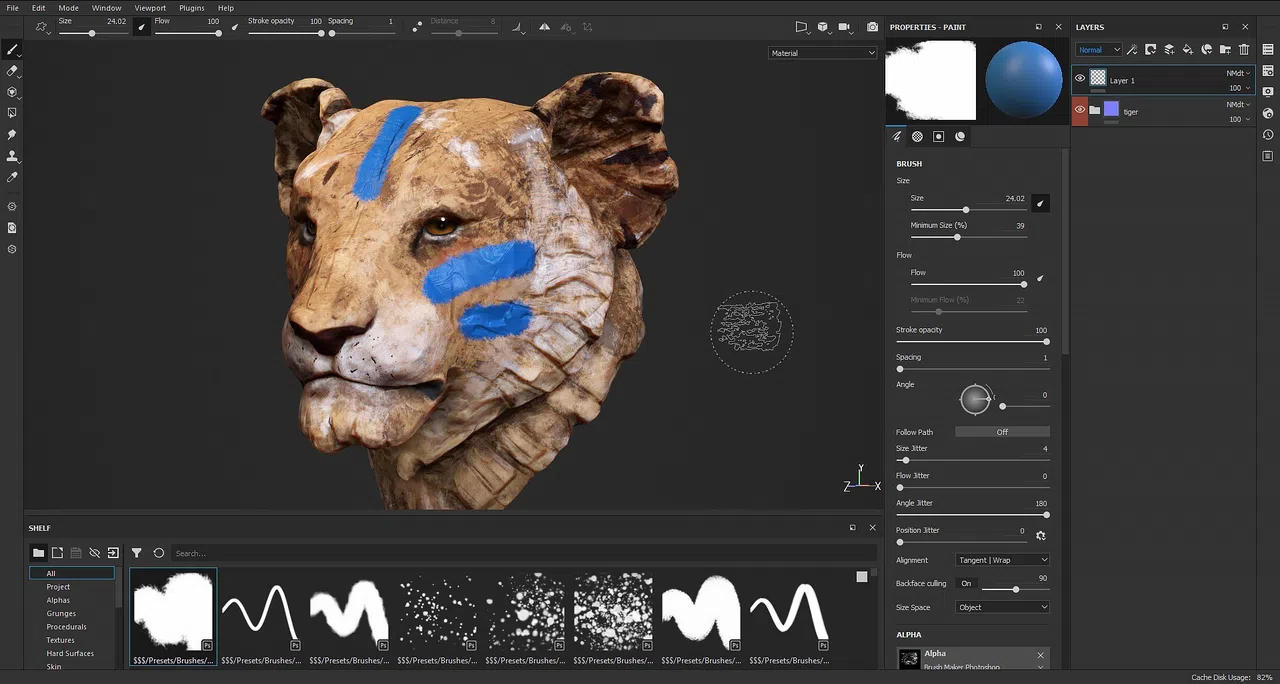 Substance 3D Painter 2021 Screenshot 0