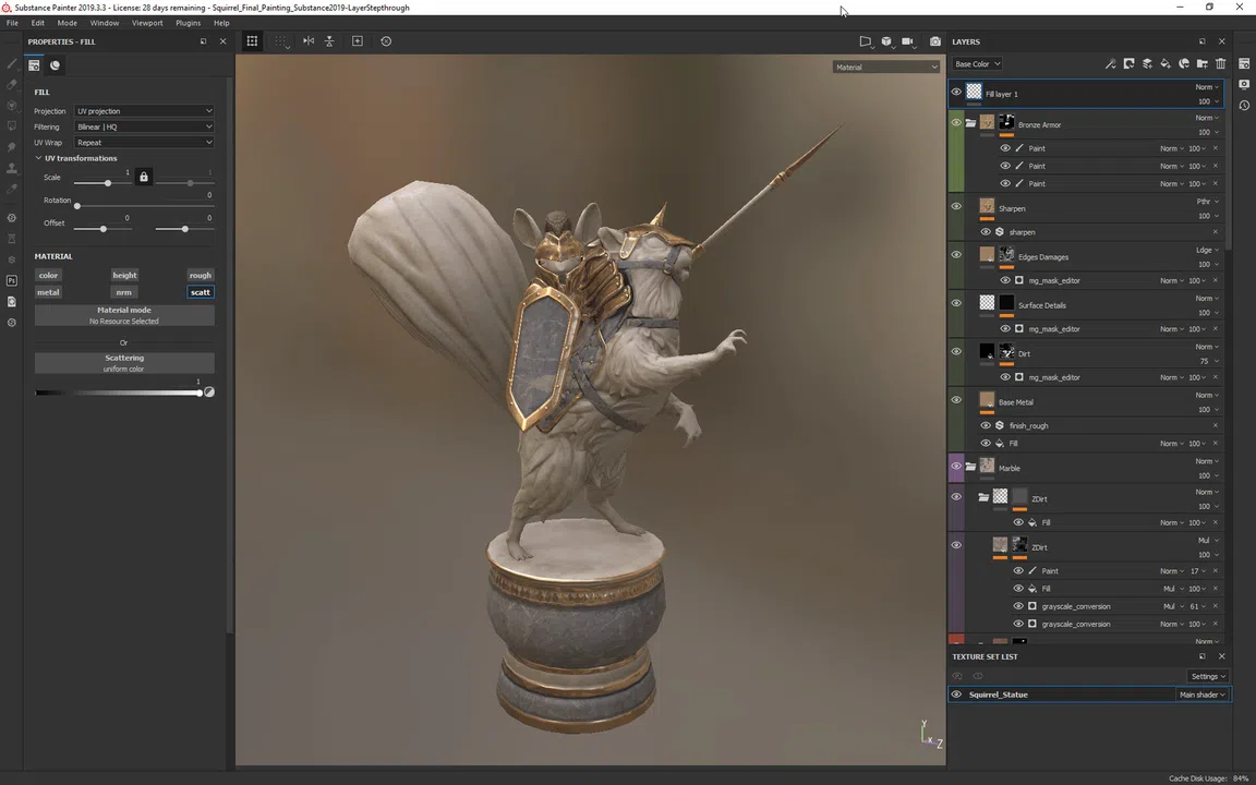 Substance 3D Painter 2021 Screenshot 4