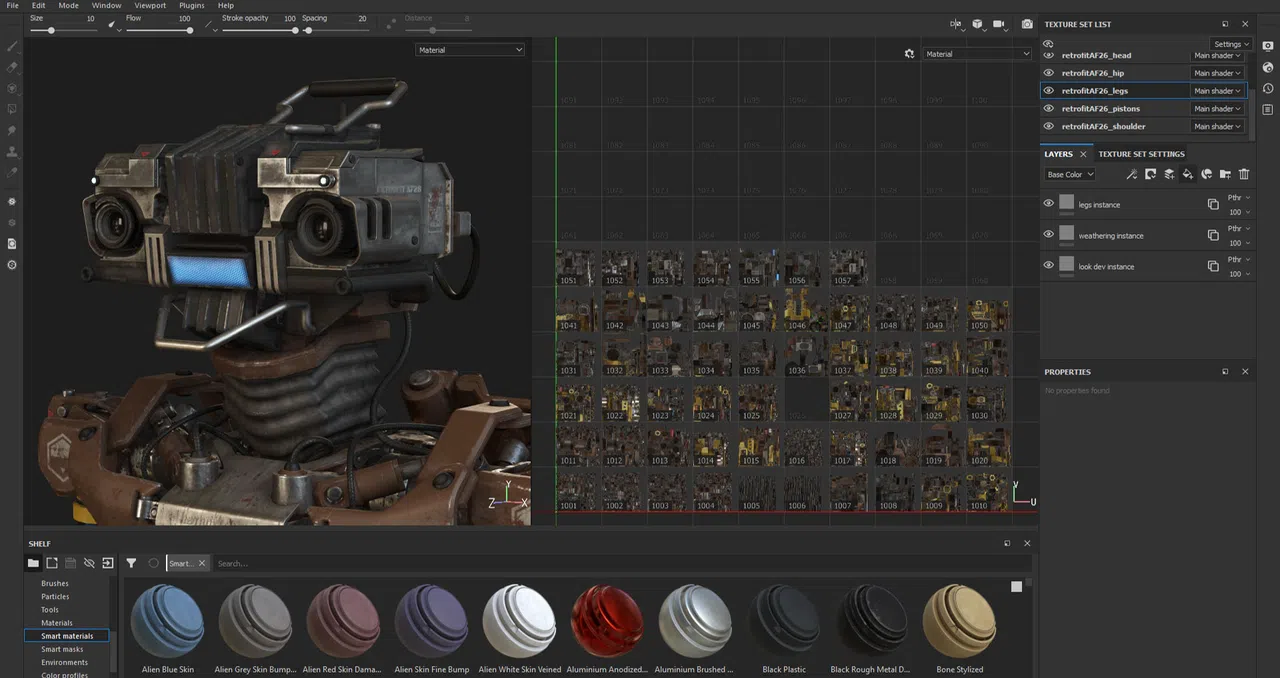 Substance 3D Painter 2021 Screenshot 3