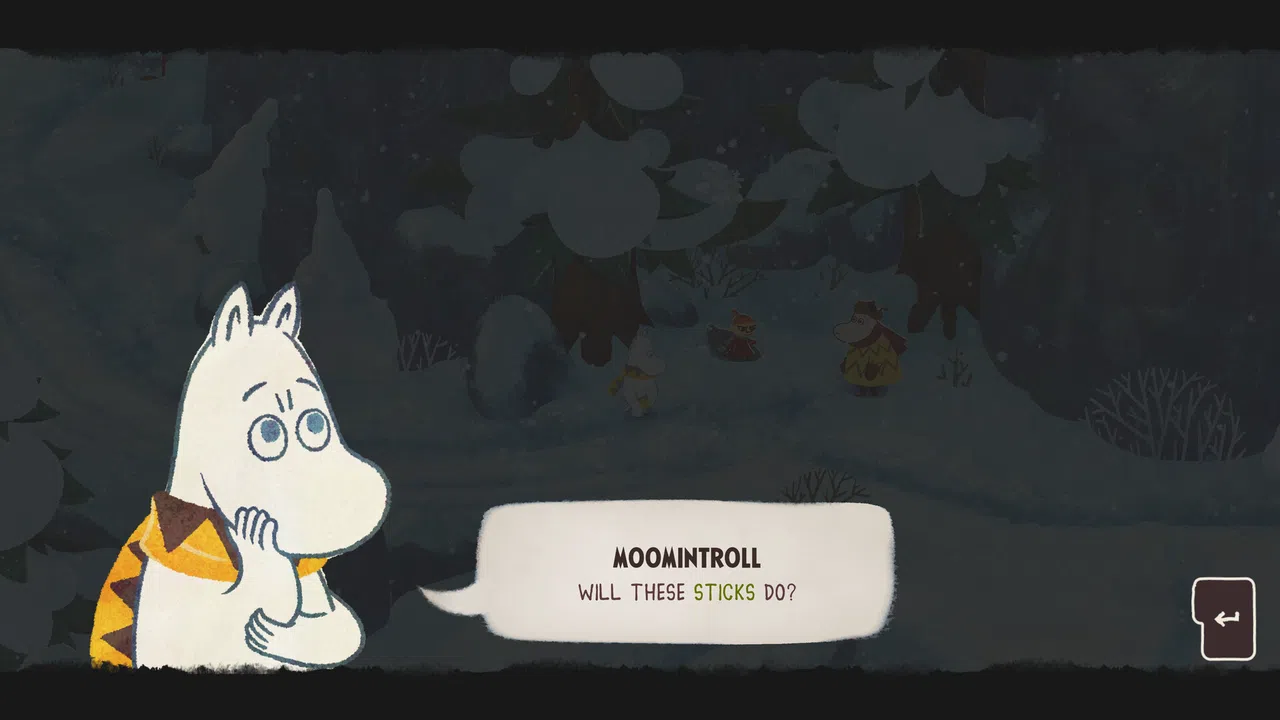 Moomintroll: Winter's Warmth - Scarf & Mittens Cosmetic Pack Screenshot 4