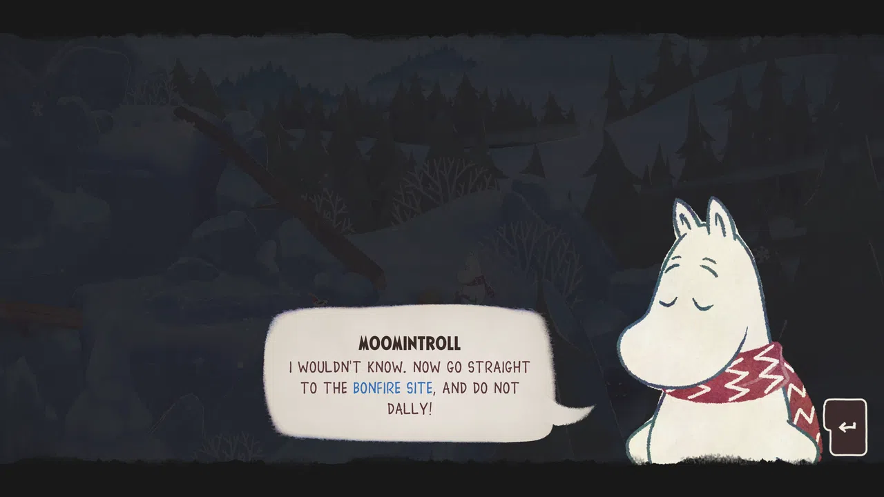 Moomintroll: Winter's Warmth - Scarf & Mittens Cosmetic Pack Screenshot 2