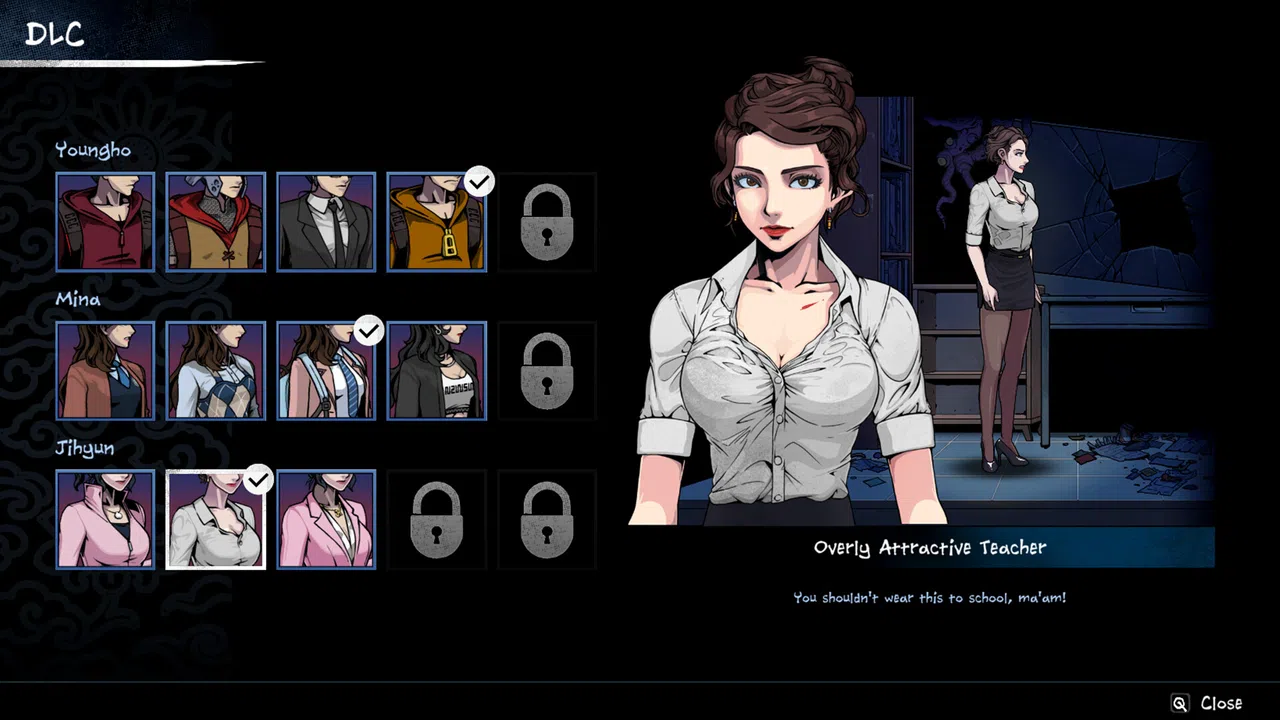 The Coma 3: Bloodlines - Overly Attractive Teacher Skin Screenshot 1