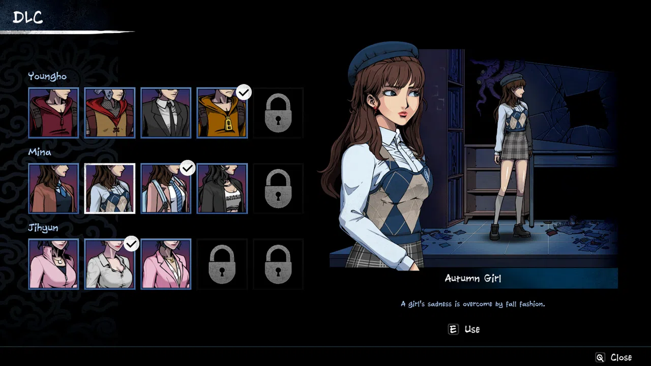 The Coma 3: Bloodlines - Autumn Girl Skin Screenshot 2