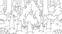 Moomintroll: Winter's Warmth - Digital coloring book Screenshot 4