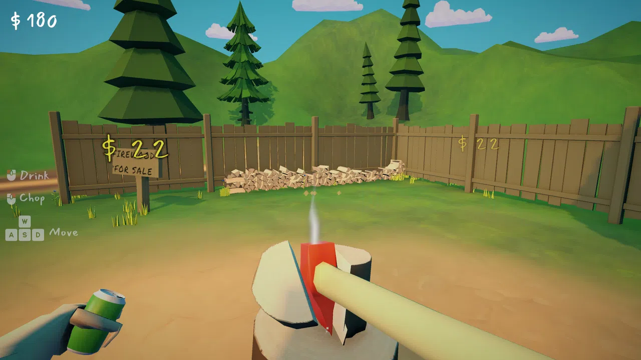 Drunk Woodcutter Screenshot 0